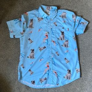 XL RSVLTS Sandlot button down